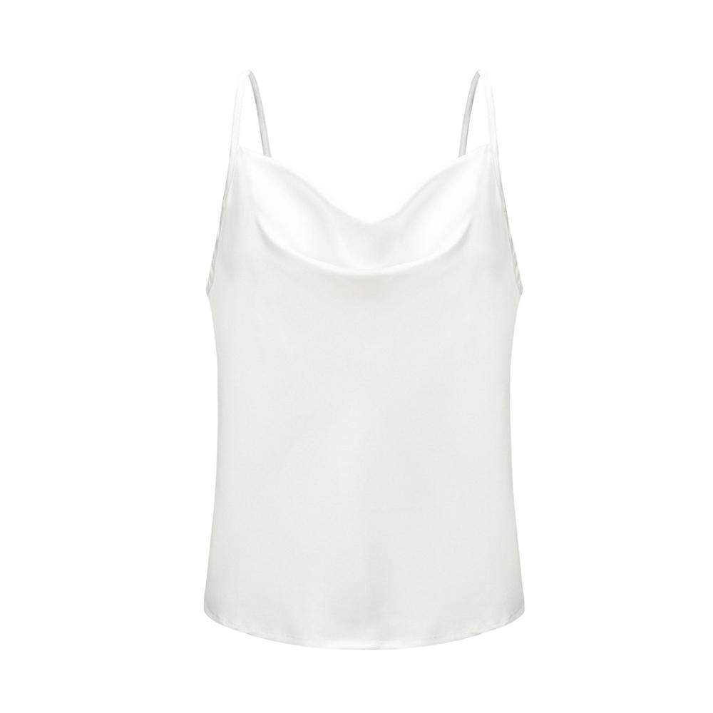 Zijdeachtig Satijn Tops