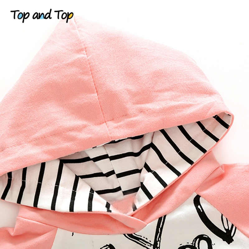 Baby Sweatshirt Met Capuchon en Broek