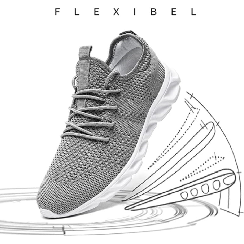 Uniseks Casual Sportschoenen, Lichte Sneakers Ademend Mesh