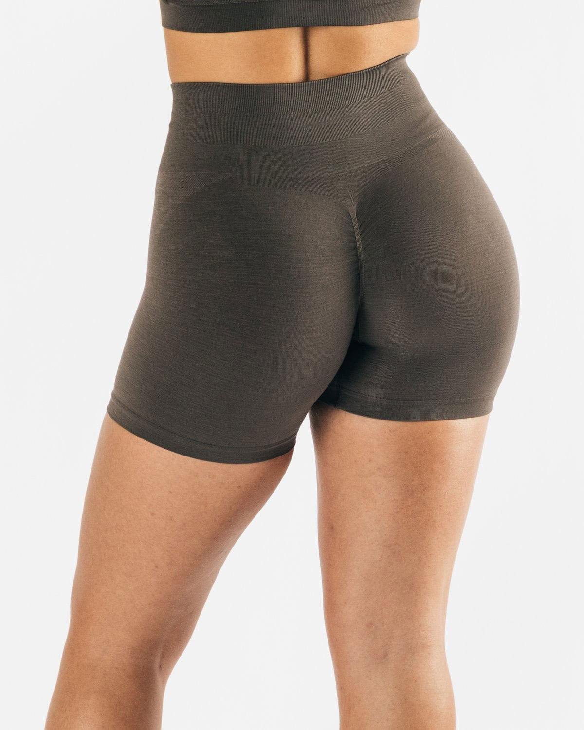 Dames Naadloze Shorts Hoge Taille