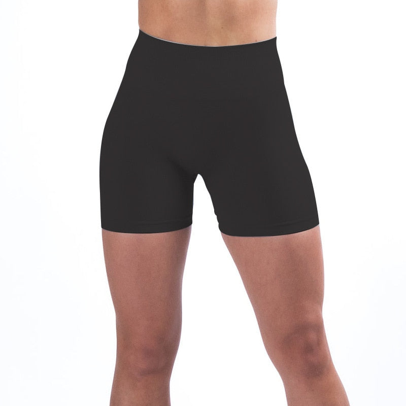 Dames Naadloze Shorts Hoge Taille