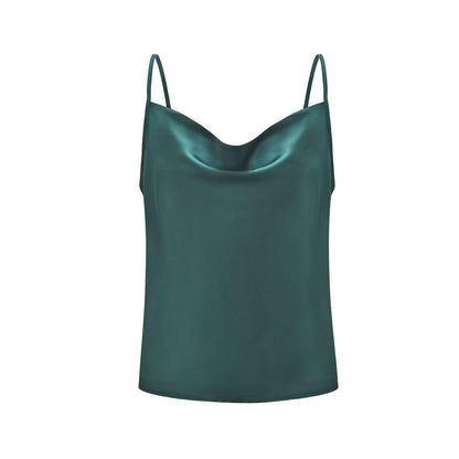 Zijdeachtig Satijn Tops