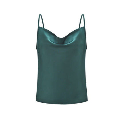 Zijdeachtig Satijn Tops