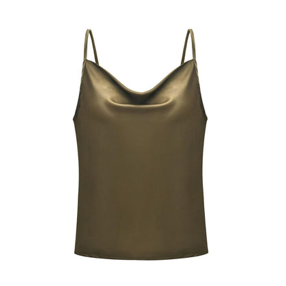 Zijdeachtig Satijn Tops