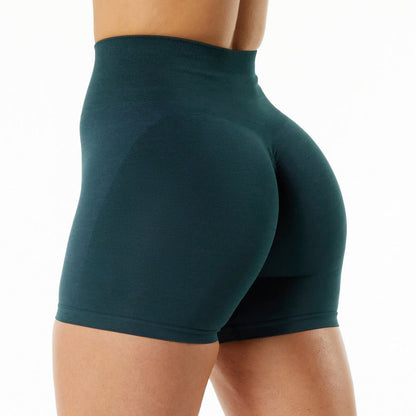 Dames Naadloze Shorts Hoge Taille